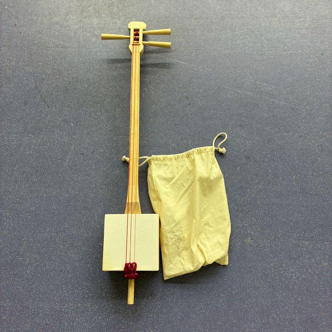 ◇美品 シャミコSMK-5861 三合枡三味線