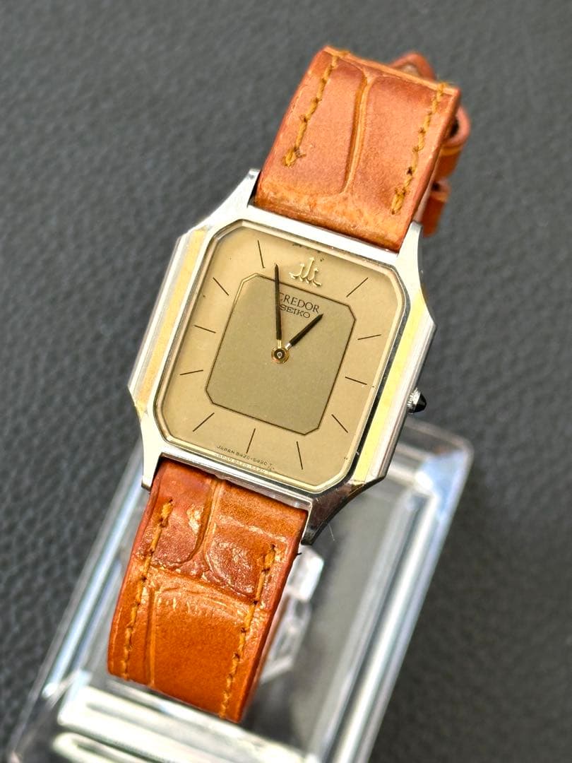 【稼働品】セイコー クレドール 8420-5370 レディース腕時計 SEIKO（セイコー） 新品磨き SEIKO CREDOR クレドール K18 8420‐5320