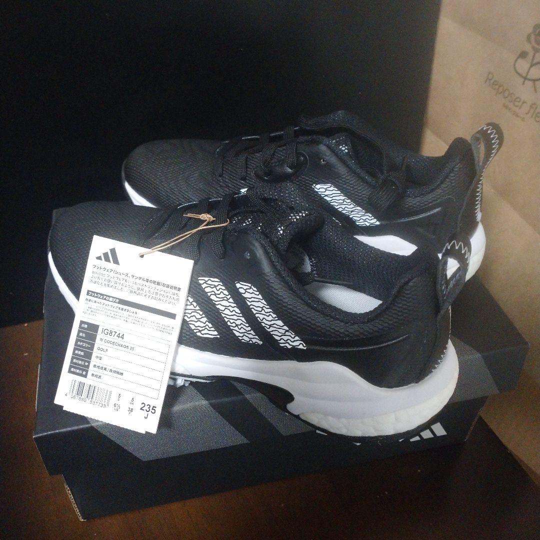 さっちゃんadidas IGT744 ゴルフシューズ 23.5サイズ アディダスゴルフ ゴルフシューズ(ゼッドジー23 グリッチ) MCG32