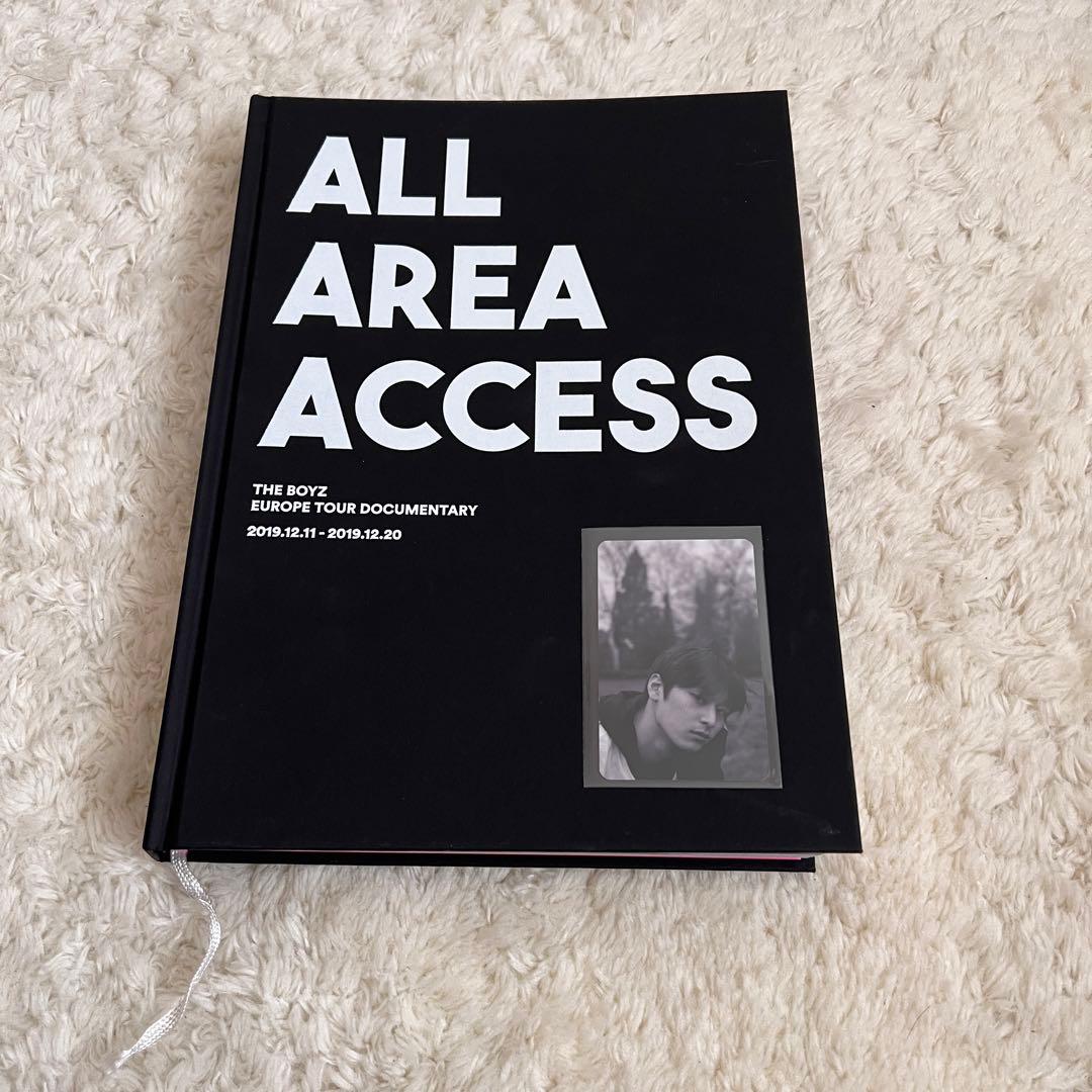 THE BOYZ ALL AREA ACCESS AAA ジュヨン トレカ ALL AREA ACCESS THE BOYZ EUROPE TOUR DOCUMENTARY 2019 AAA No Photo