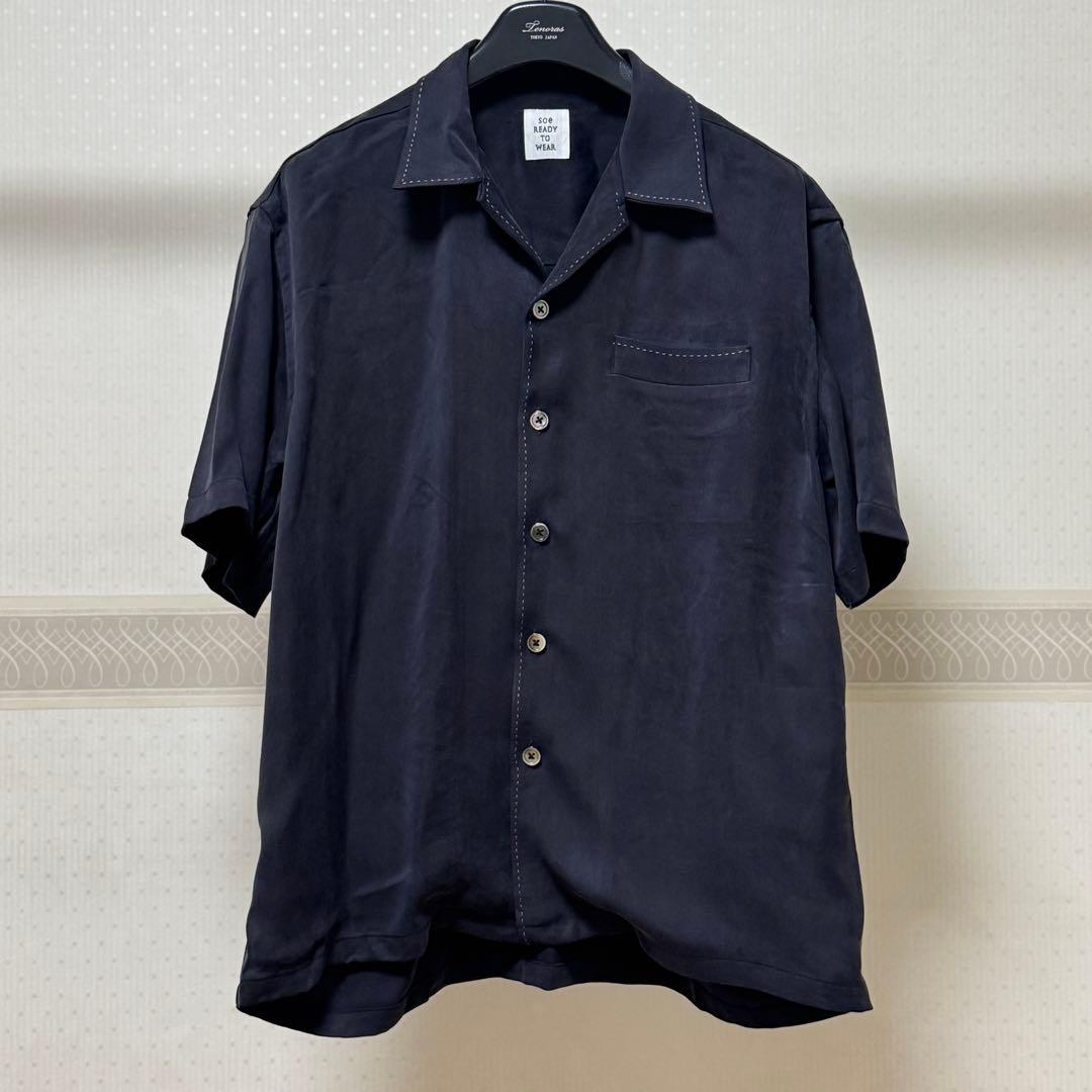 k*k様 【新品未着用】soe - Stitching H/S シャツ