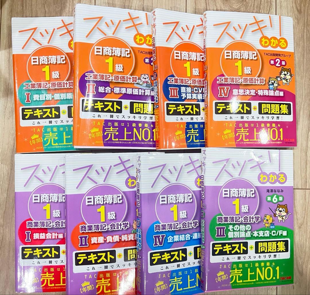 スッキリわかる 日商簿記 1級 セット