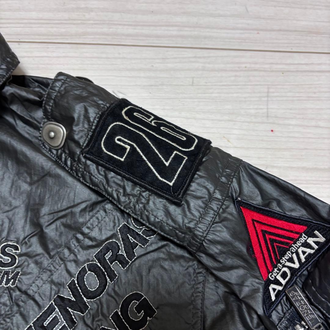 激レア スタッフ用 90s□TENORAS□レーシング ジャケット ショート S