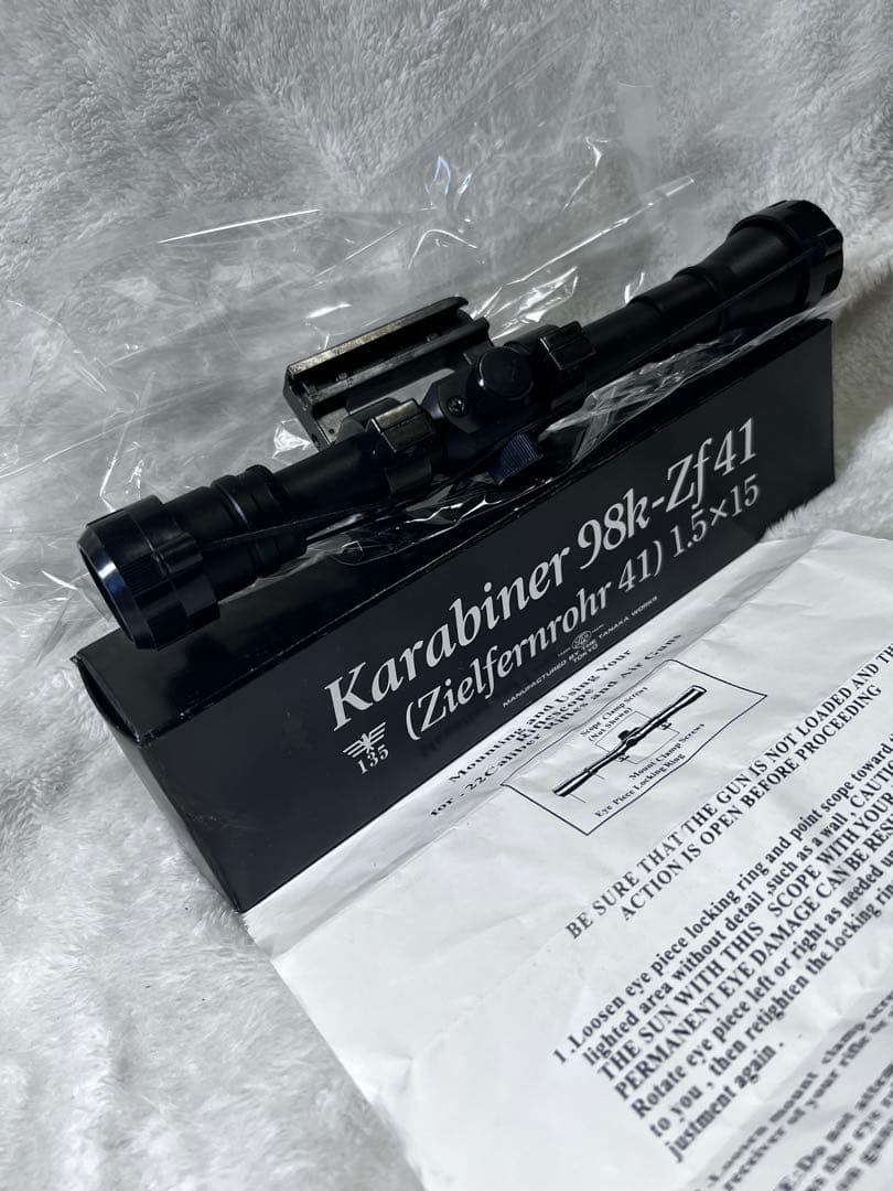タナカKarabiner 98k-Zf41 スコープ 1.5×15 Tanaka Karabiner 98K - Zf41 1.5x15 Scope | eHobby Asia
