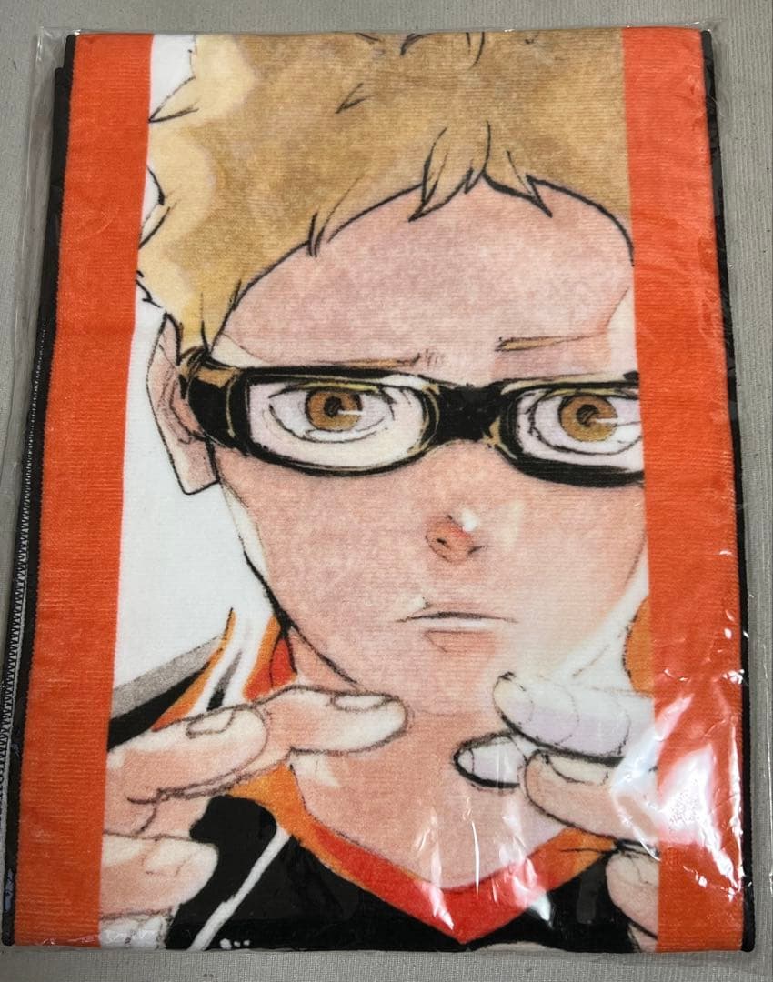 ハイキュー フルカラーマフラータオル バースデー バースデイ 烏野高校 月島蛍