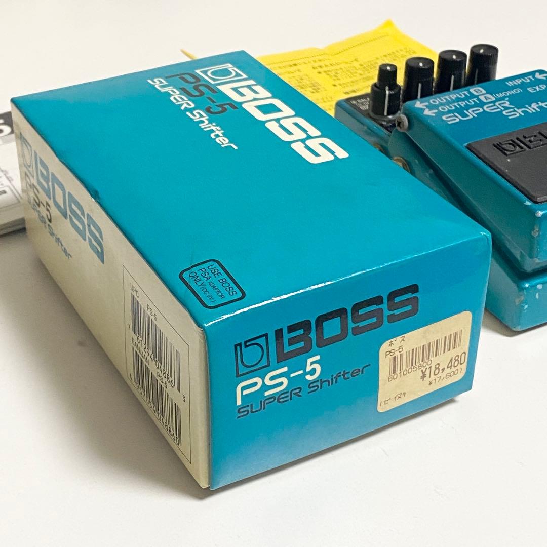 BOSS PS-5 SUPER SHIFTER 本体+箱+説明書 エフェクター BOSS エフェクター