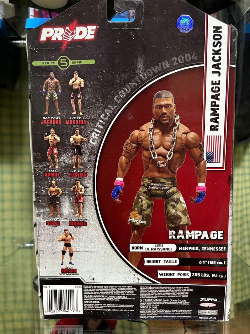 PRIDE UFC ヴァンダレイ・シウバ クイントンランペイジジャクソン レア