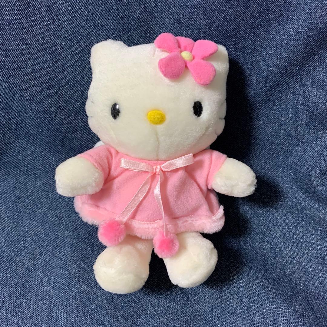 ピンクエンジェルキティ ぬいぐるみ ハローキティ 平成レトロ - メルカリ