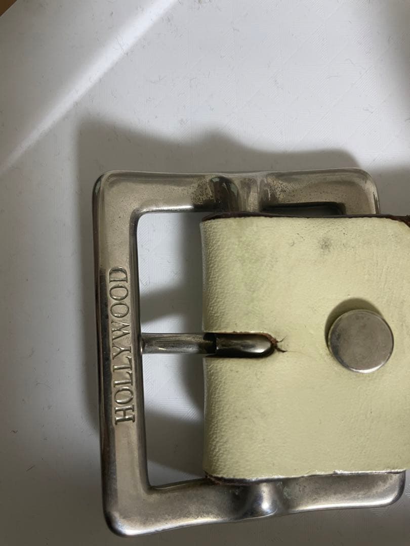 HTC オーバーレイピーナッツ ホワイト ベルト 36インチ