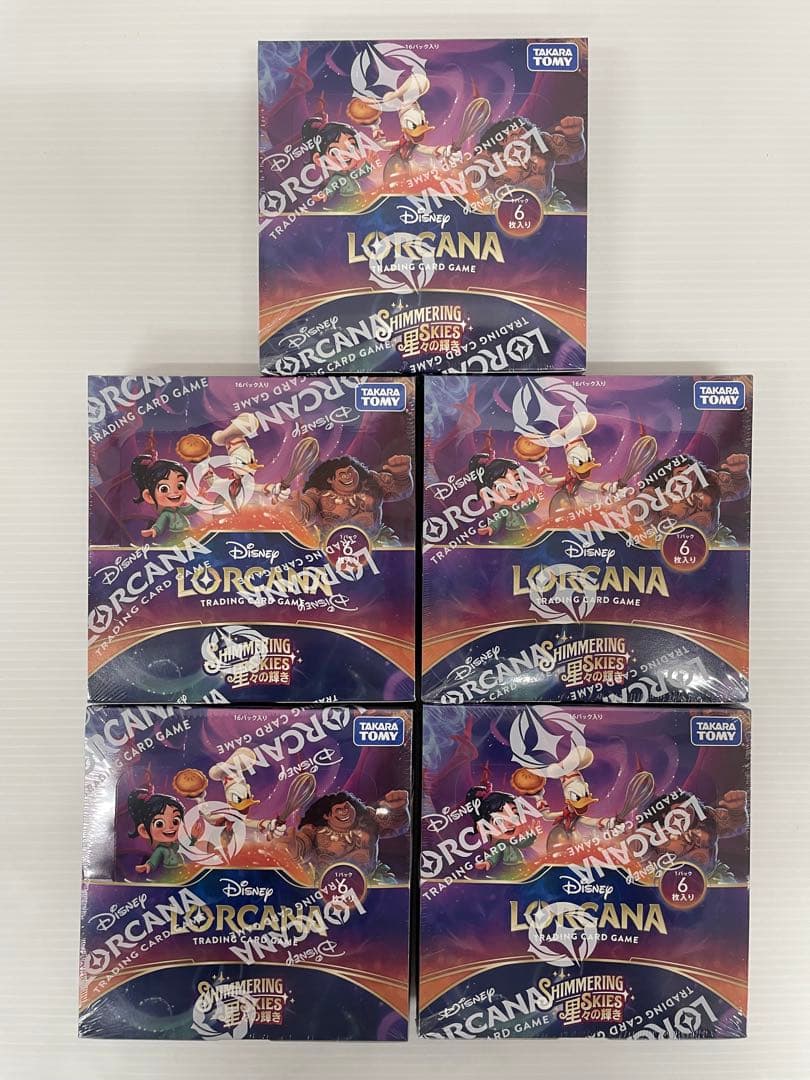 kncard84-1733 ディズニー　星々の輝き　シュリンク付き　5BOX SHIMMERING SKIES 星々の輝き | 商品情報 | ディズニー