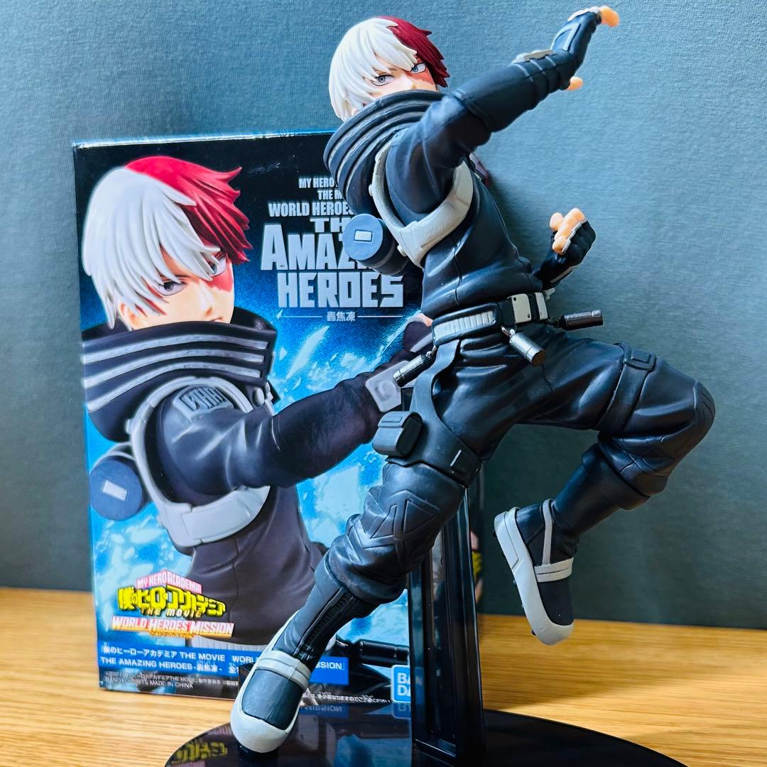 ヒロアカ 轟焦凍 ワールドヒーローズミッション フィギュア - メルカリ