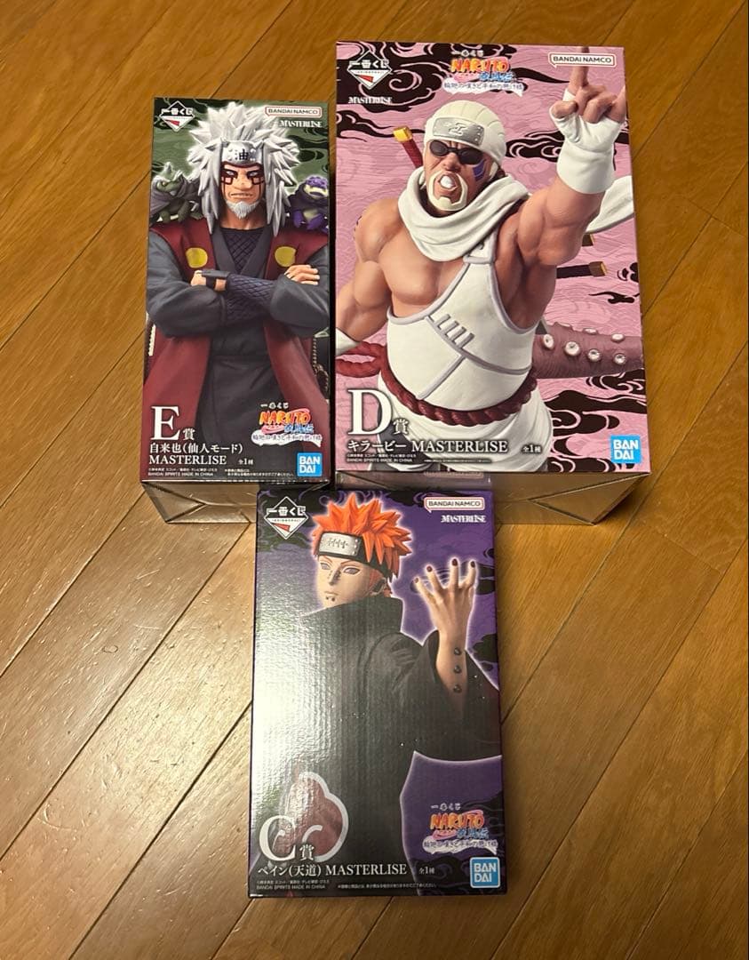 ナルト一番くじ　C賞ペイン　D賞キラービー　E賞自来也(仙人モード)まとめ売り 一番くじ NARUTO D賞 キラービー E賞 自来也｜Yahoo!フリマ（旧PayPay