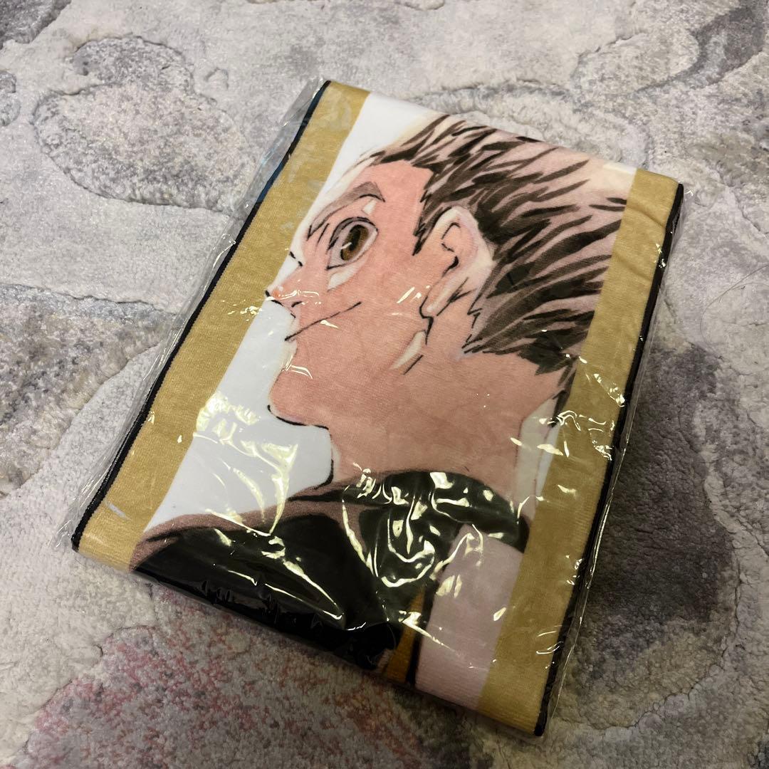 ハイキュー　フルカラー　マフラータオル　バースデイ　木兎 ハイキュー！！』フルカラーマフラータオル 白馬芽生 BD2: 衣類