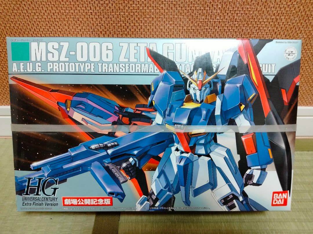 未組立 セット販売 HG ZZガンダム クリアカラー／Zガンダム劇場公開