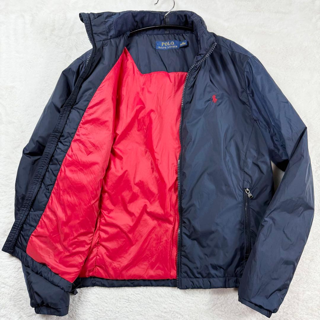 現行✨ ポロラルフローレン ナイロンジャケット ポニー刺繍 ネイビー