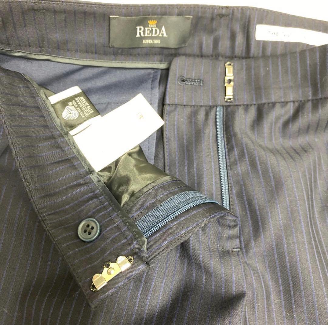 新品タグ付き】ザスーツカンパニーパンツREDA ストレッチ Lサイズ