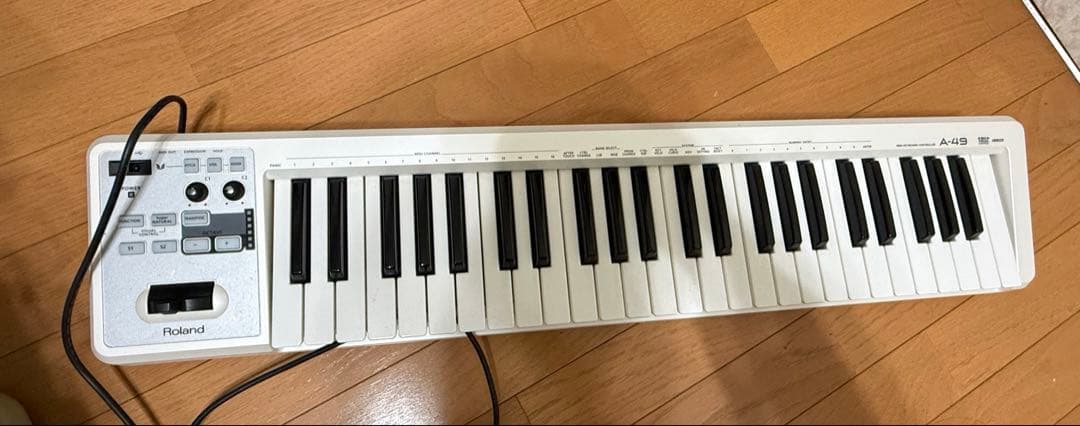 Roland ローランド 49鍵盤 USB MIDIキーボード A-49 Roland A-49 (ブラック) MIDIキーボード・コントローラー 49鍵盤
