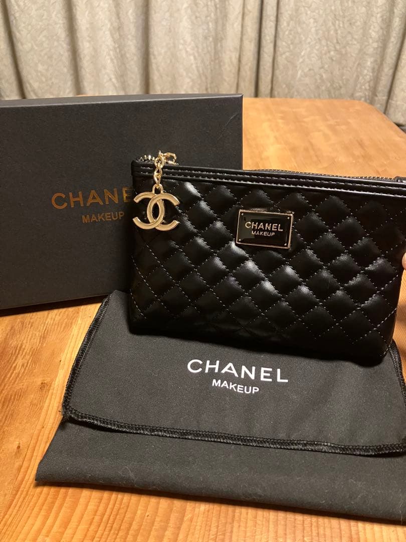 【非売品】CHANEL シャネル キルティングポーチ 非売品】CHANEL シャネル キルティングポーチ - メルカリ