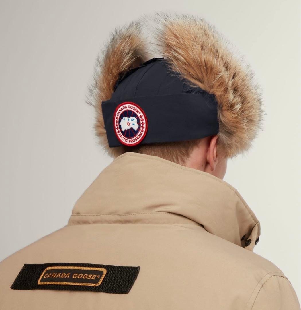フライトキャップ・アビエイターハット カナダグース - メルカリ
