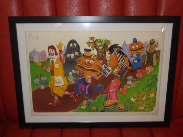 70’S★McDonald's★壁掛け★ポスター★37★ビンテージ★マクドナルド