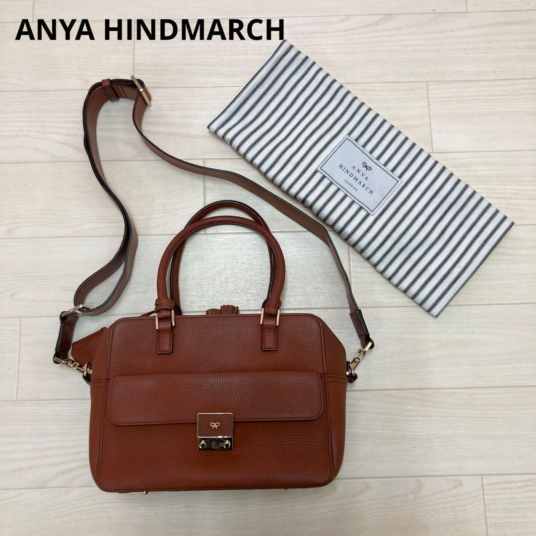 ANYA HINDMARCH　Carker　　 2WAY ハンドバッグ