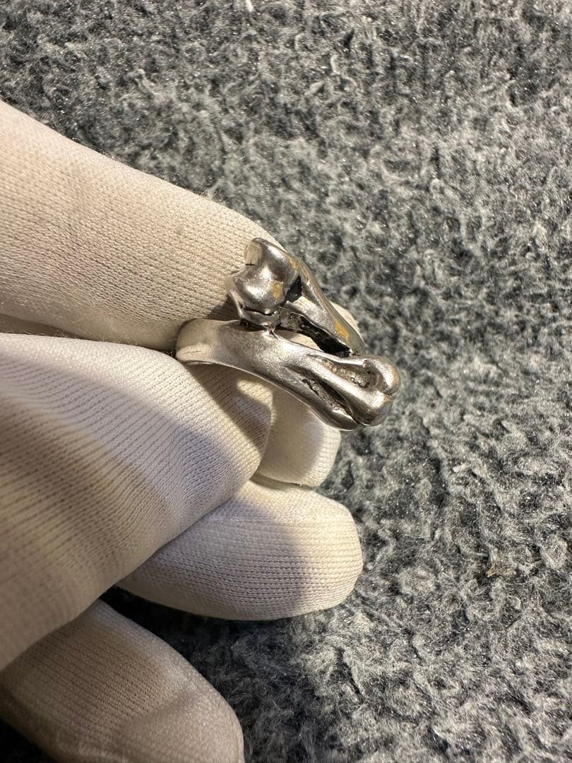 レザーズ&トレジャーズ　リング　骨 ボーン 希少