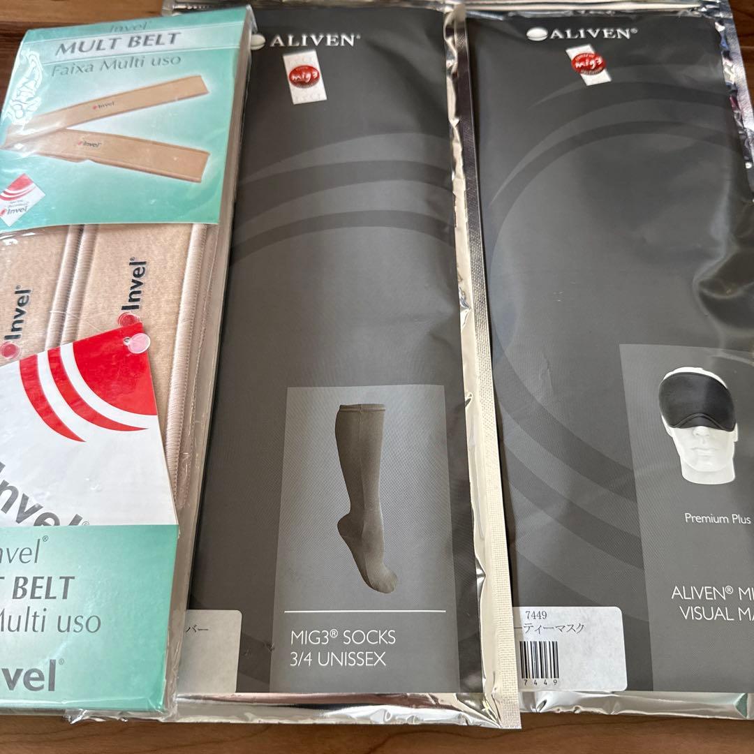 Invel MULTI BELT & MIG3 SOCKS 3セット
