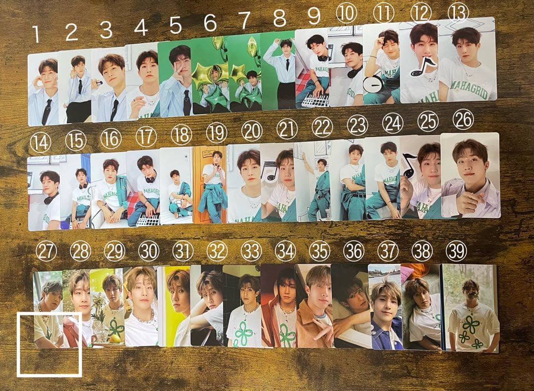 ASTRO ジンジン ジヌ トレカ バラ売り◎