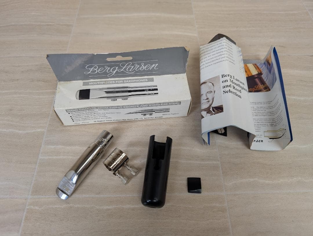 berg larsen マウスピース １１５/１M リガチャー アルトサックス