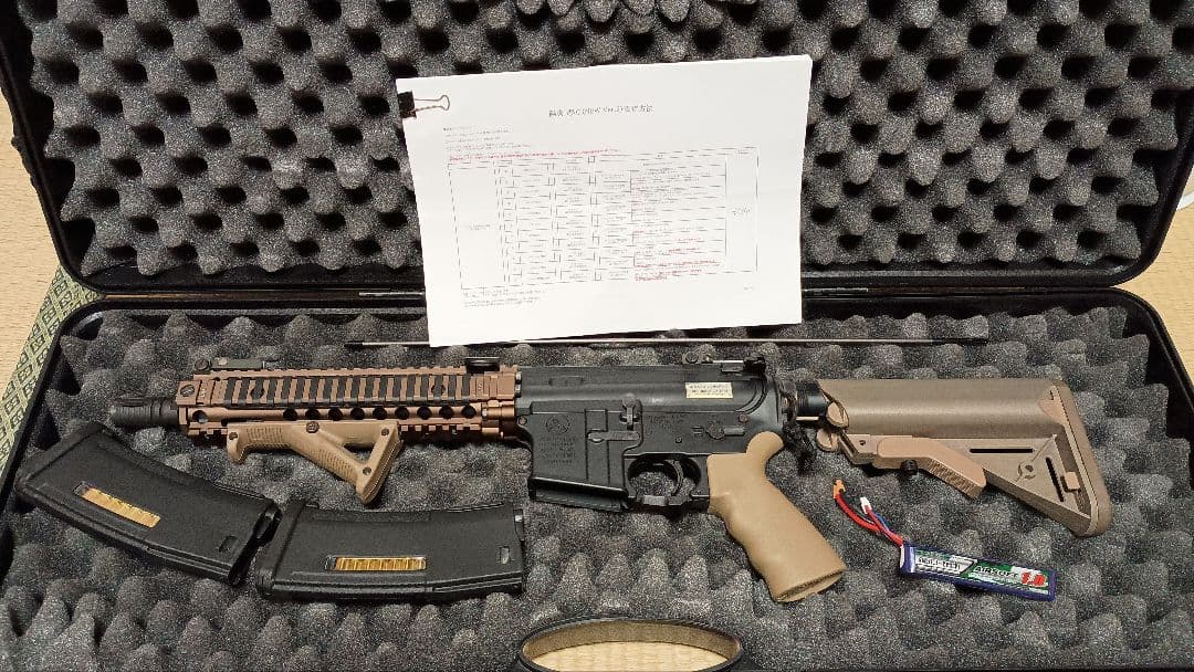 マルイ 次世代 CQB-Rベース Mk18 Mod1 カスタム品