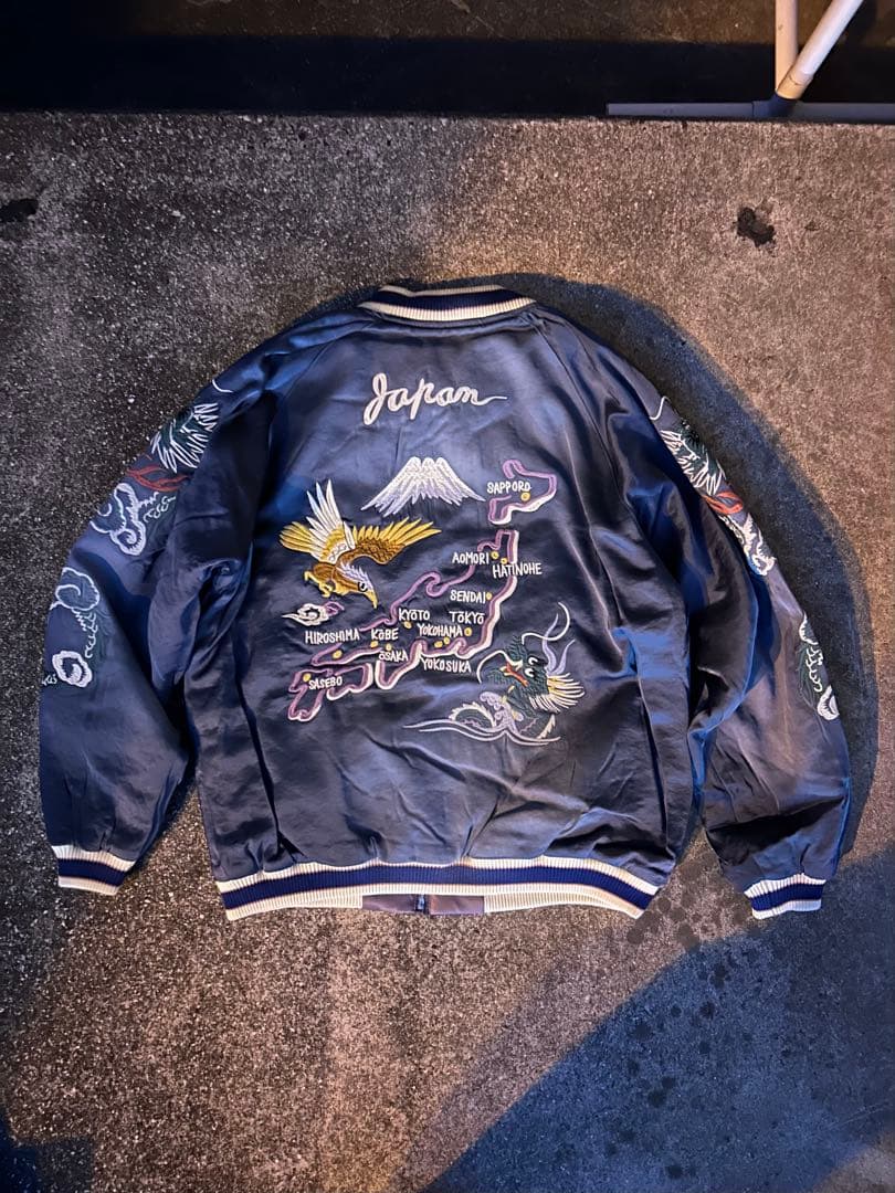 期間限定！XLサイズスカジャsouvenir Houston