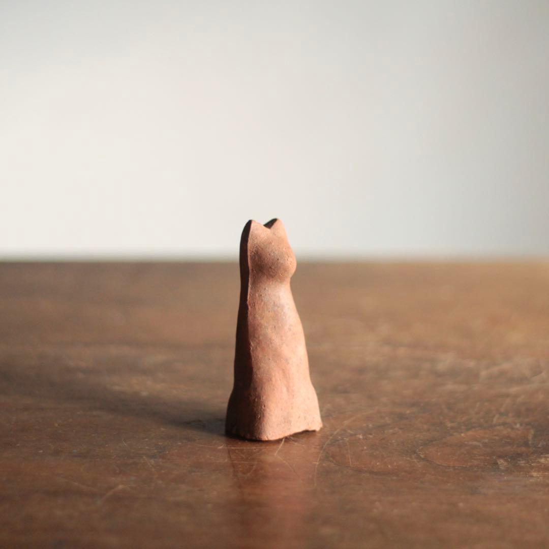 古い 今戸焼 鉄砲狐 No.7 郷土人形 民芸 古道具 アンティーク オブジェ