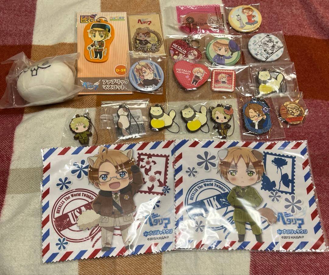 ヘタリア　アメリカ　イギリス　グッズ　まとめ売り