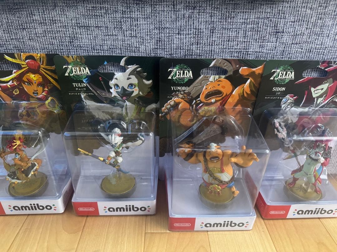 ゼルダの伝説ティアキン四賢者amiiboセット