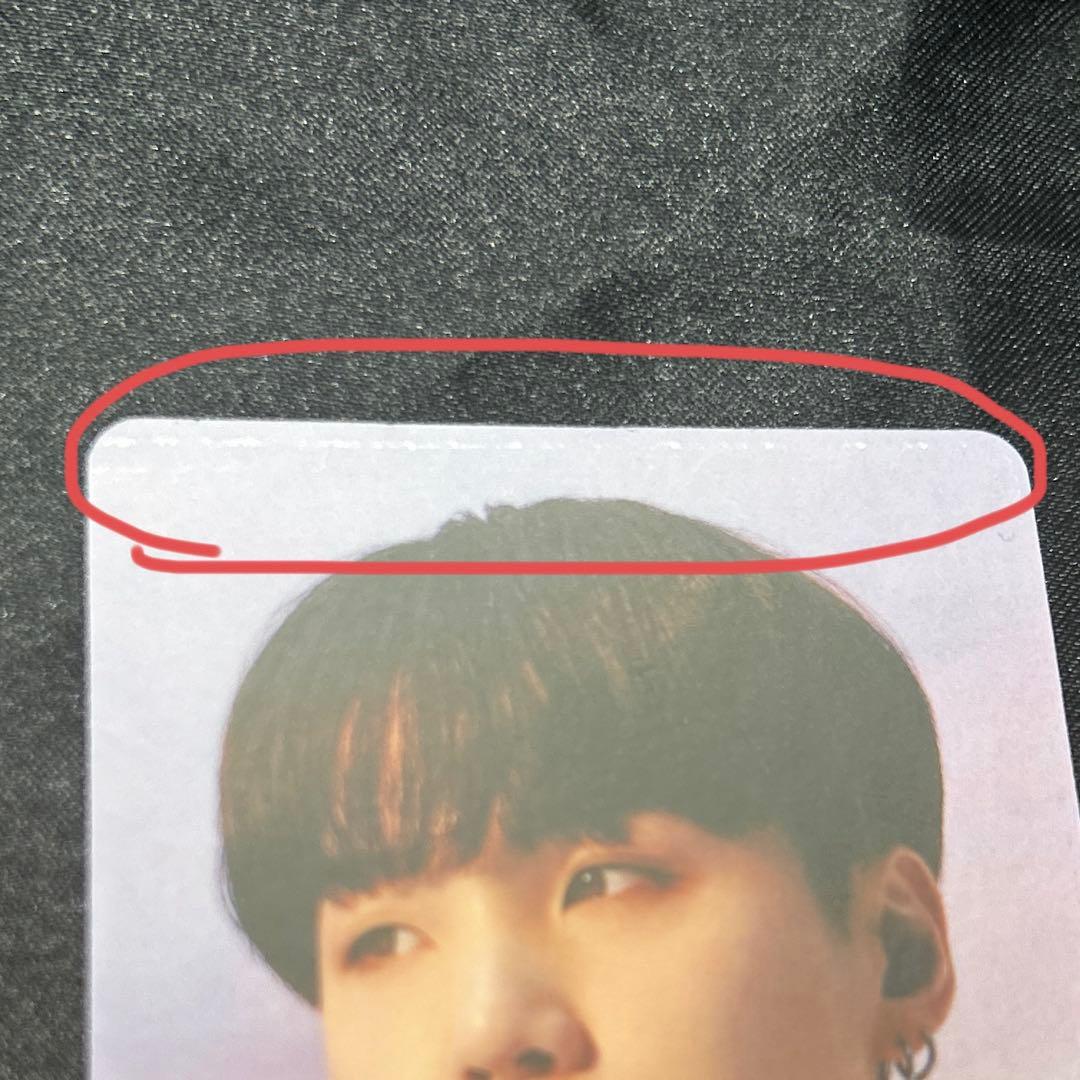 Galaxy BTS ユンギ SUGA トレカ ⚠️初期難あり - メルカリ