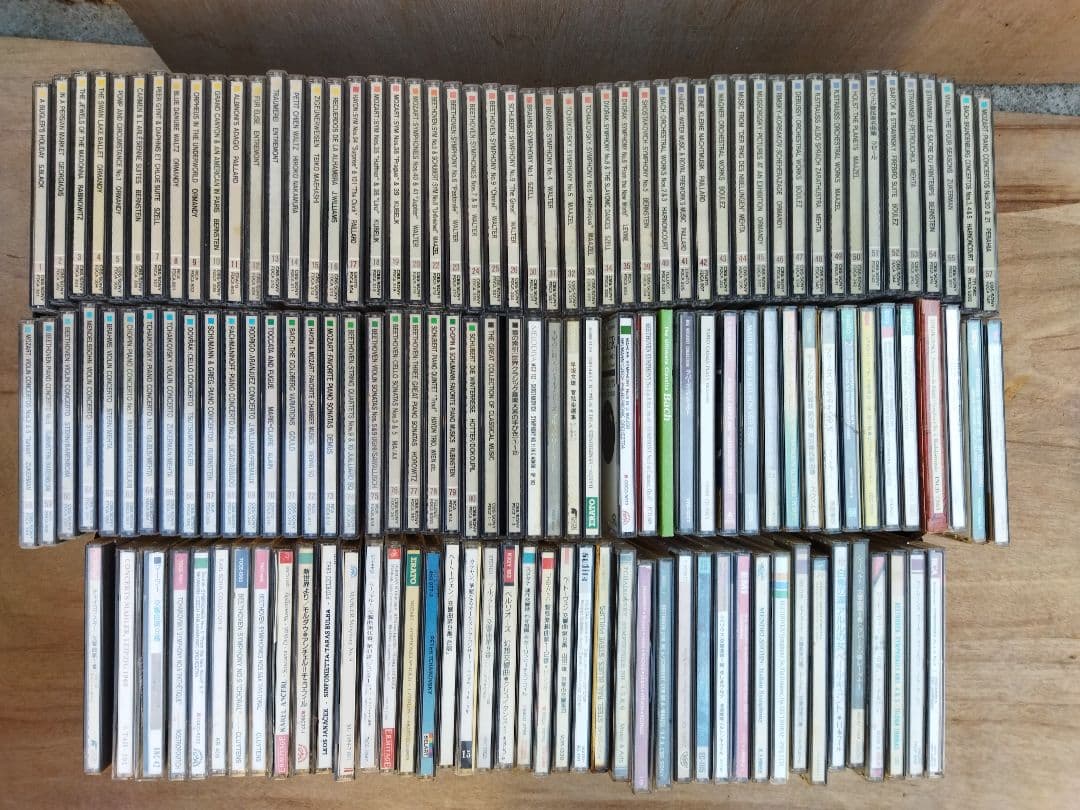 クラシック　CD　約17kg　まとめ超大量セット ベートーヴェン　バッハ