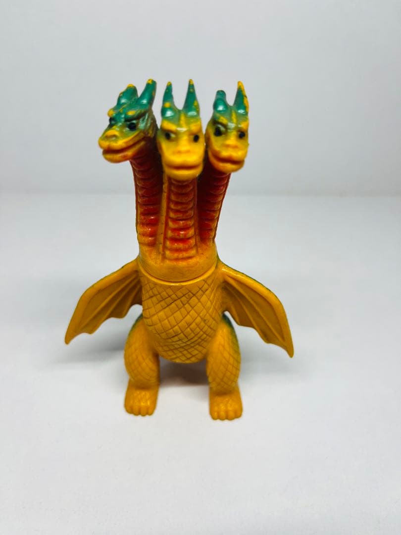 難有！ ブルマァク ミドルサイズ キングギドラ ソフビ 怪獣 東宝