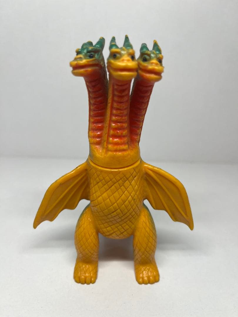 難有！ ブルマァク ミドルサイズ キングギドラ ソフビ 怪獣 東宝