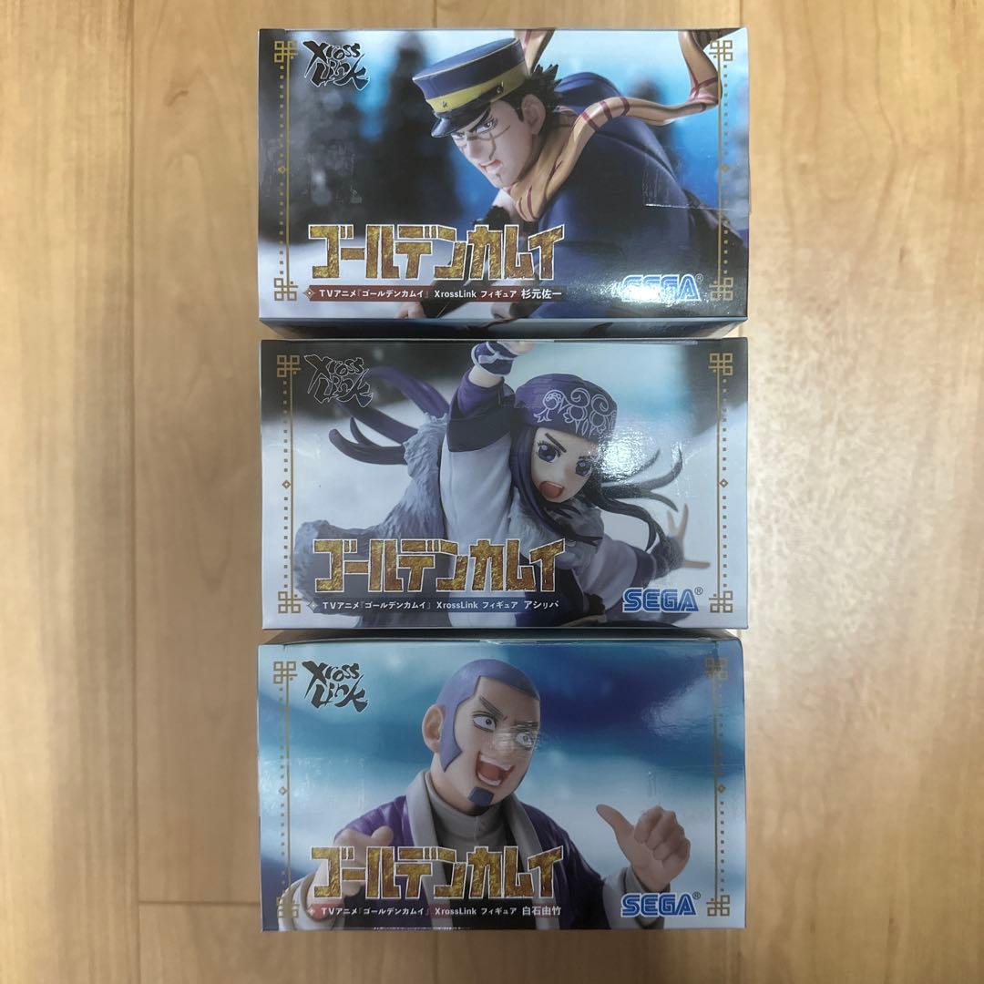 ゴールデンカムイ 杉本佐一 アシリパ 白石由竹 フィギュア XrossLink