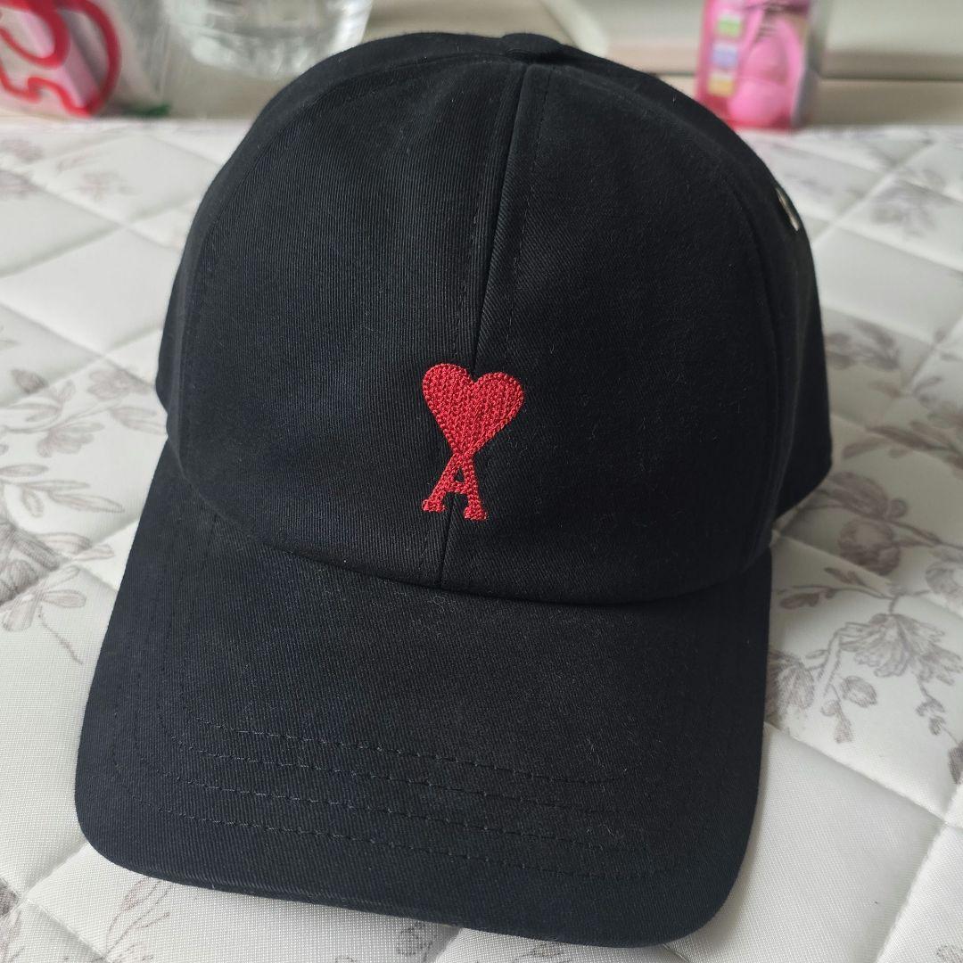 W*♡様 ami ブラック アミパリス キャップ