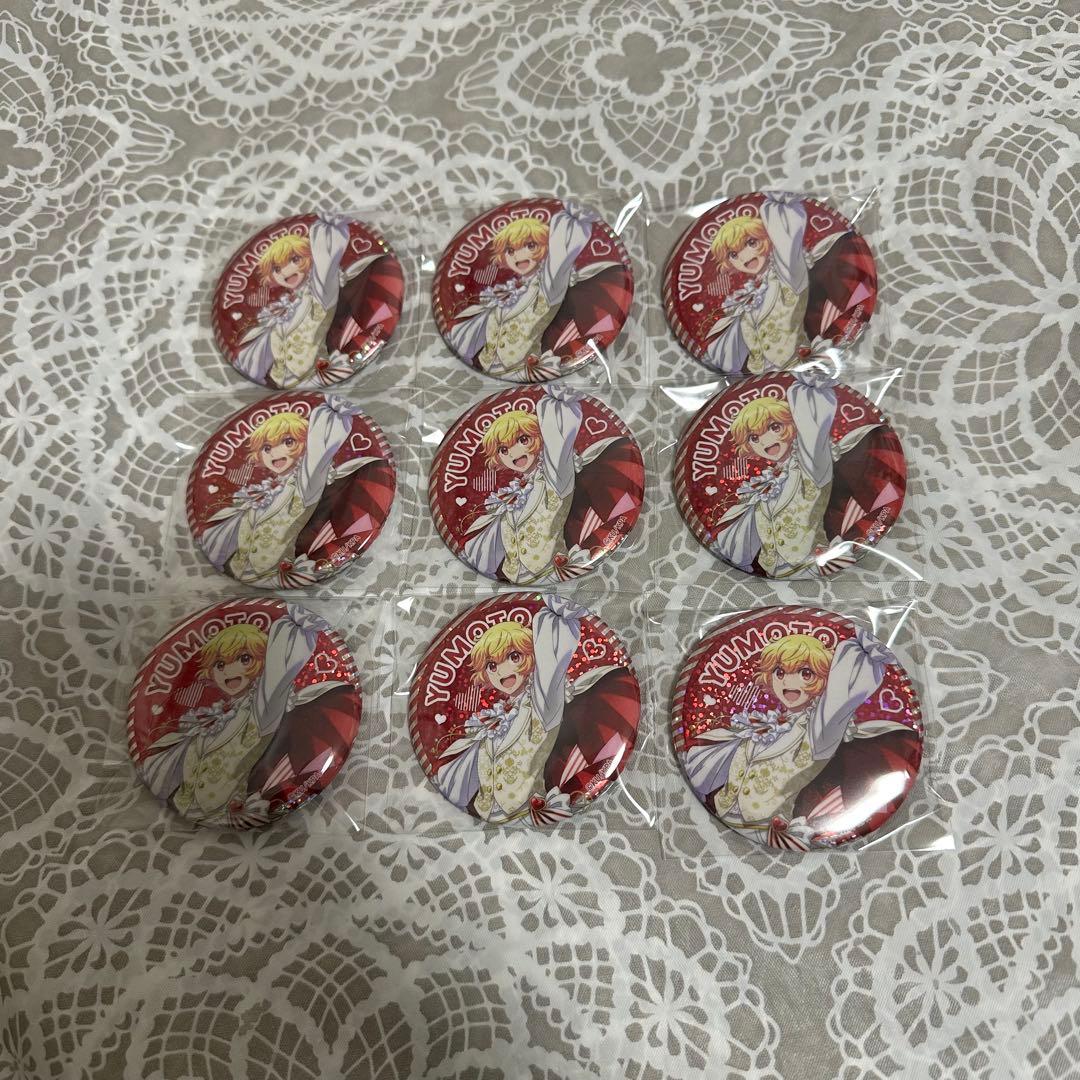 箱根有基　美男高校地球防衛部　アニカフェ　グリッター　缶バッジ