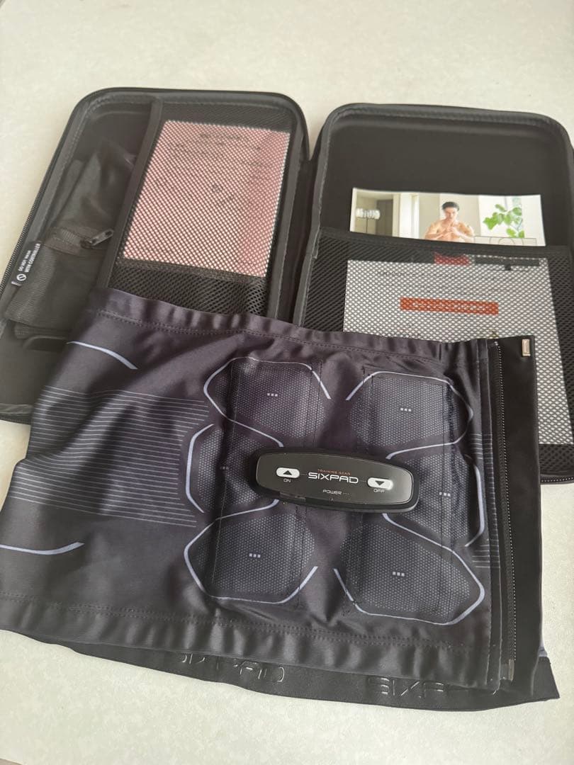 SIXPAD パワースーツライト　Abs Mサイズ MTG 腹筋用 EMS 筋肉 トレーニング SIXPAD Powersuit Abs シックス