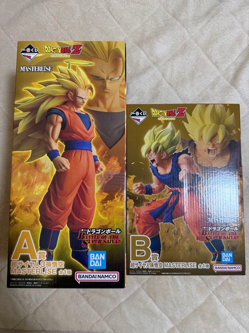 ドラゴンボール　MASTERLISE 1番くじ　A/Bセット