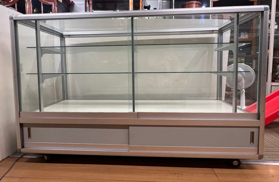 ショーケース　ショップ用ガラスショーケース　送料込み