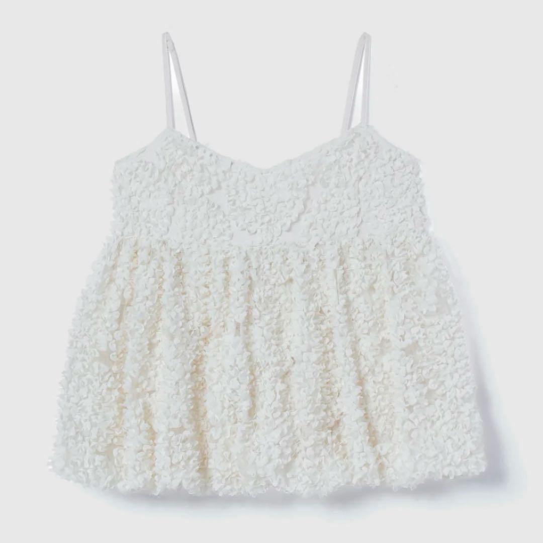 searoomlynn Petal Tulleペプラムキャミソール