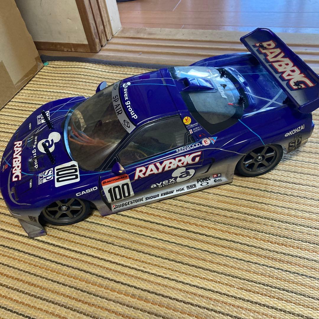 ラジコン　プロポ付き　NSX レイブリック　車体　ドリラジ　プロポ　ドリフト タミヤ 電動RCカーシリーズ 1/10RC レイブリックNSX 2005 （TA05