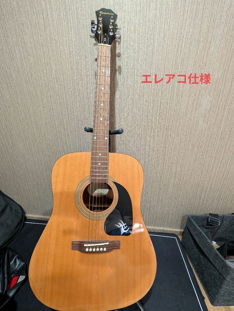 良音/Epiphone　DR-100NA 改チューナー付エレアコ