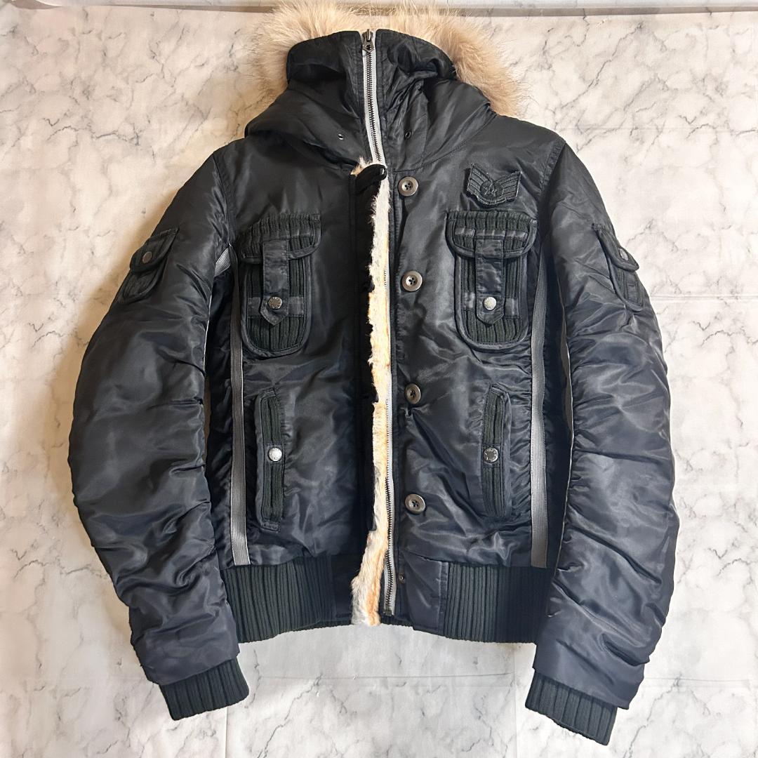 希少 AVIREX アヴレックス N-2B フライドジャケット 短丈 Y2K M AVIREX アヴィレックス N-2B フライトジャケット 短丈 Y2K M - メルカリ