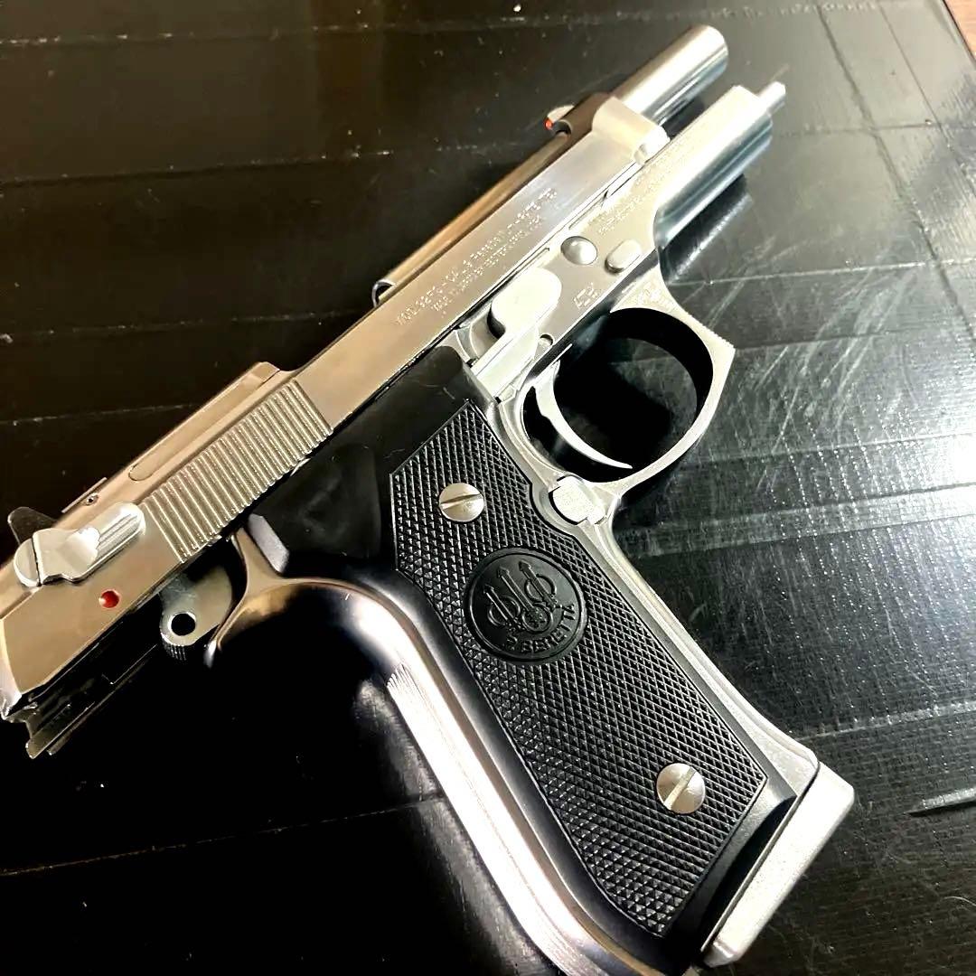 WAベレッタM92FSガスガンアイノックスパーフェクトバージョンABS樹脂美