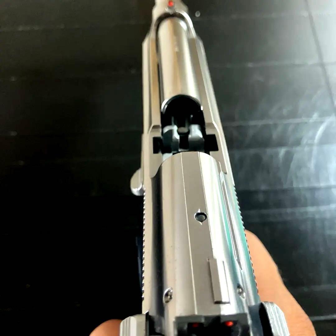 WAベレッタM92FSガスガンアイノックスパーフェクトバージョンABS樹脂美